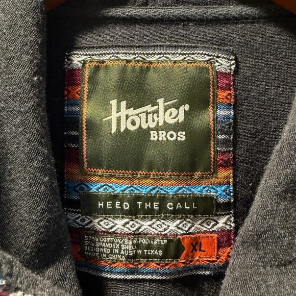 Howler Brothers Shaman Hoodie XL - Picture 2 of 6